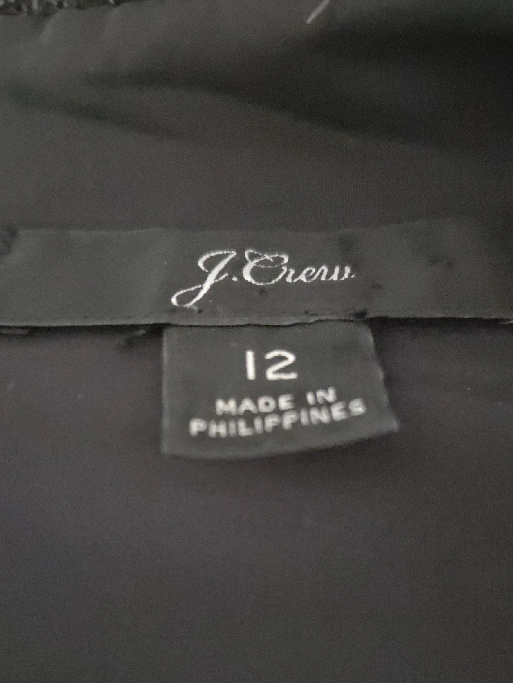 J Crew Stewart Tartan Holiday Plaid Lurex Stripe Shift Dress Size 12 - Picture 5 of 9